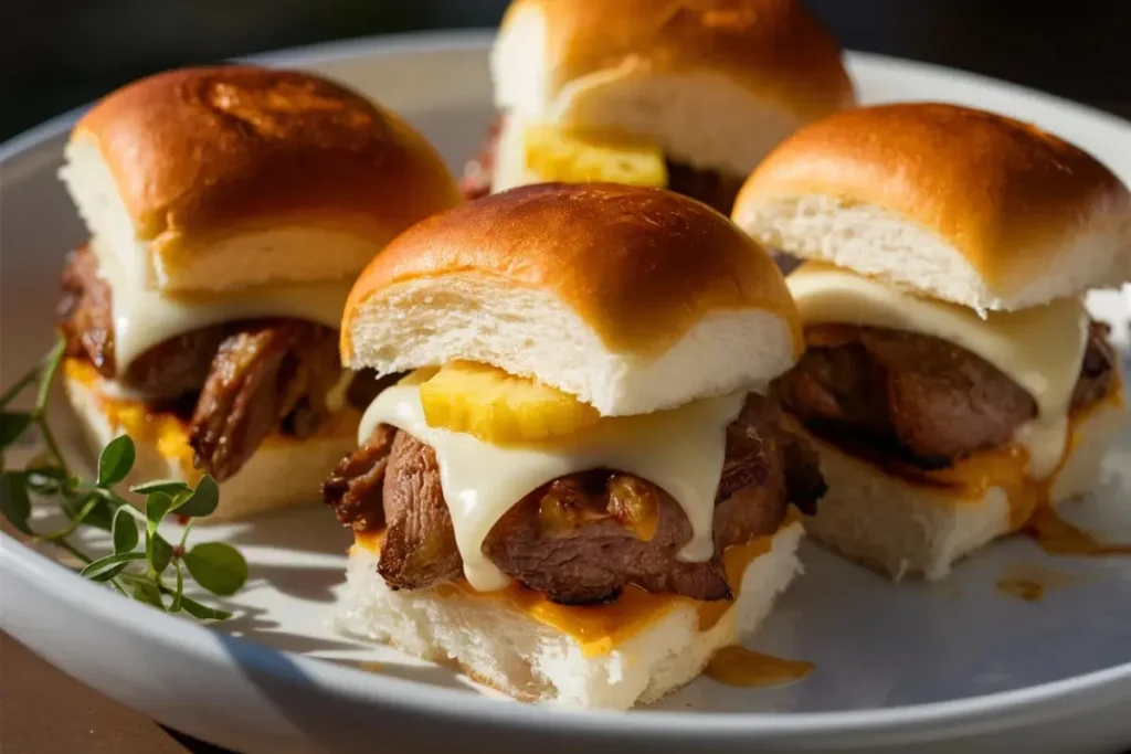 Hawaiian Roll Sliders