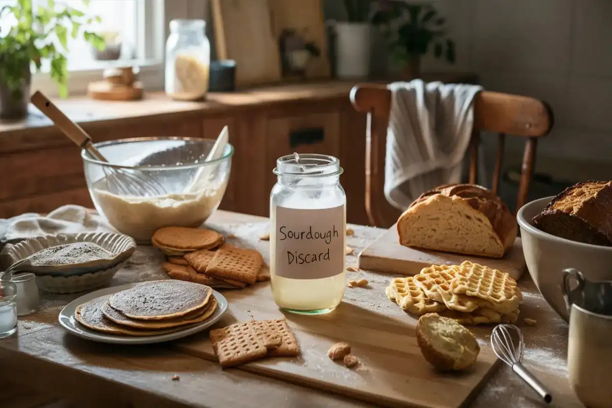 How long can sourdough discard stay in the fridge