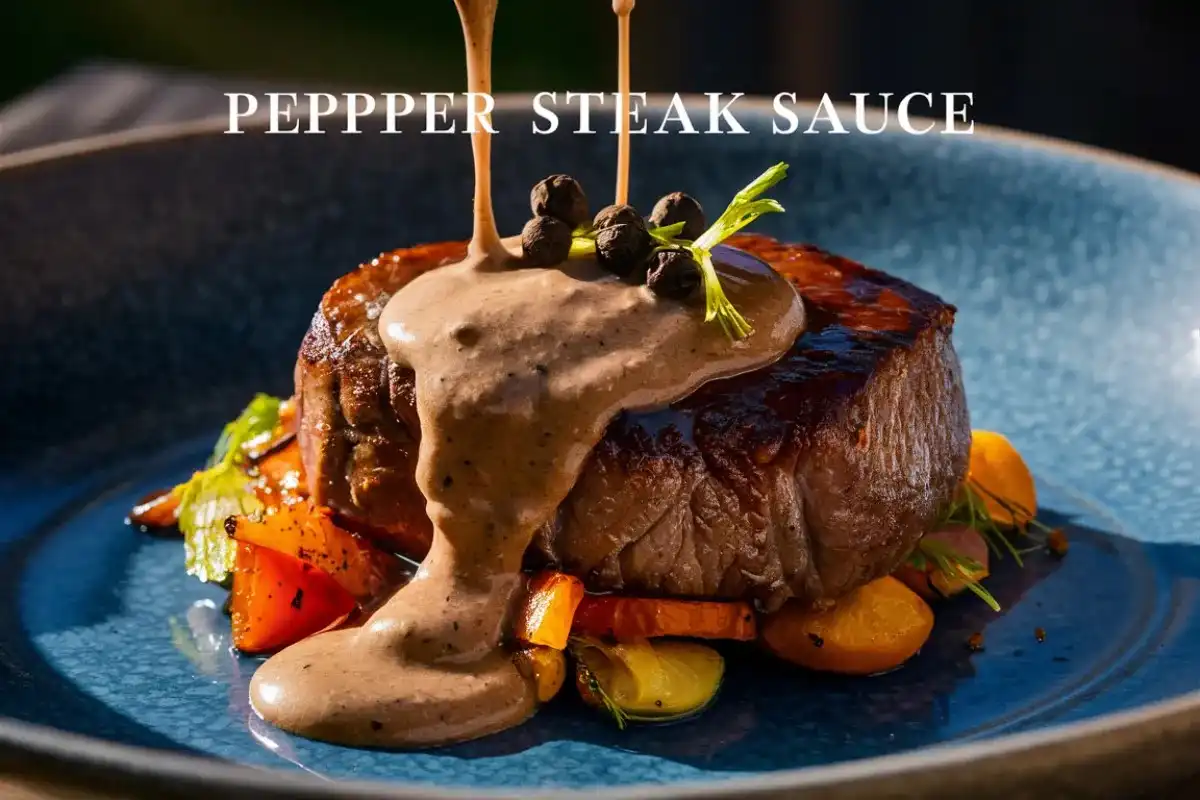 What is pepper steak sauce made of