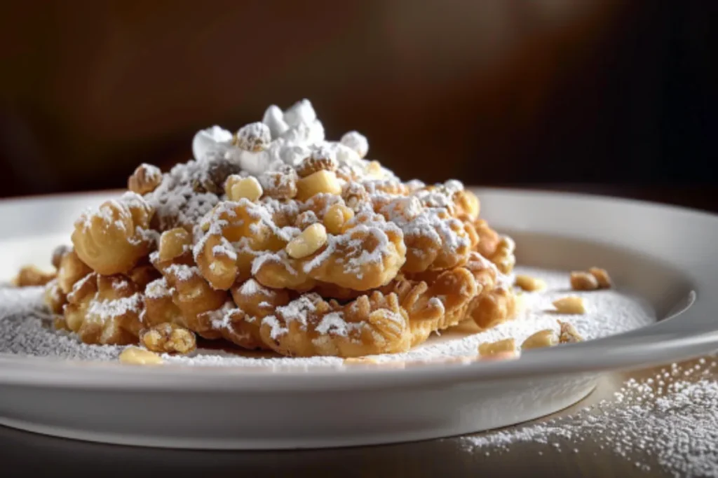 Why is my funnel cake not crispy