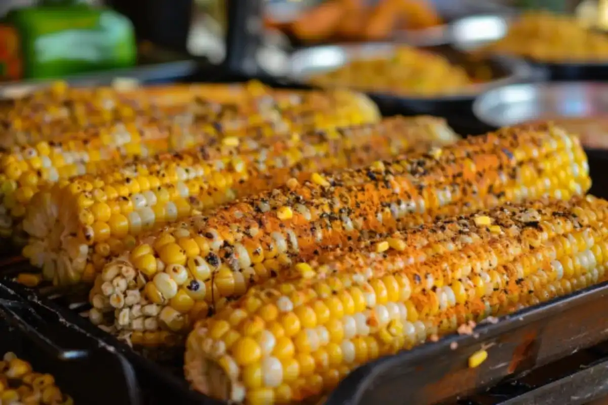 What is the Yellow Stuff on Street Corn?