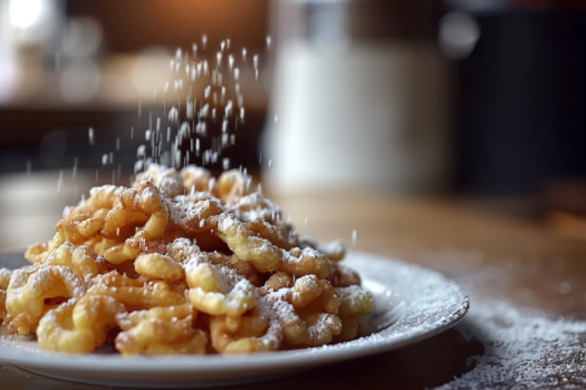 Why is my funnel cake not crispy