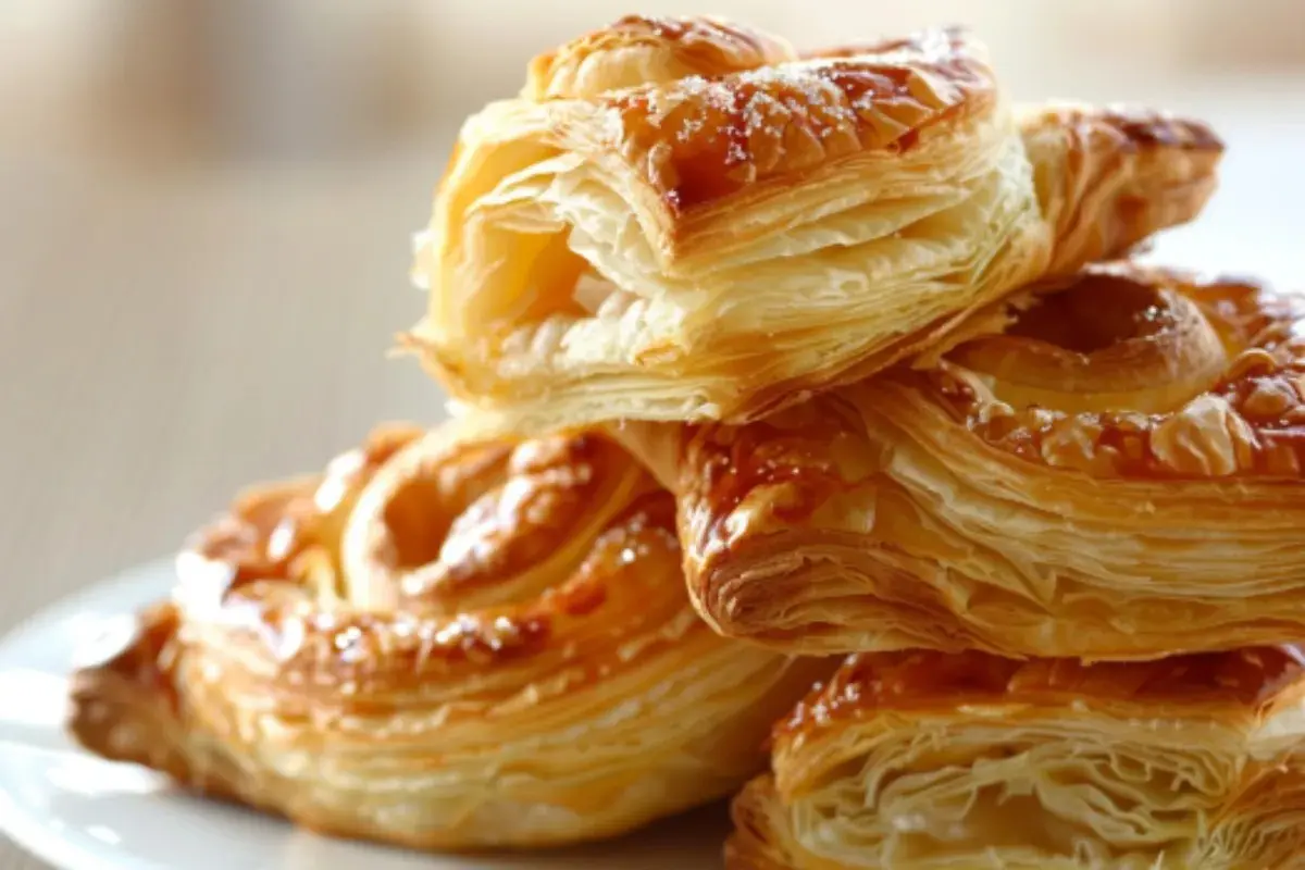 What desserts are made from puff pastry