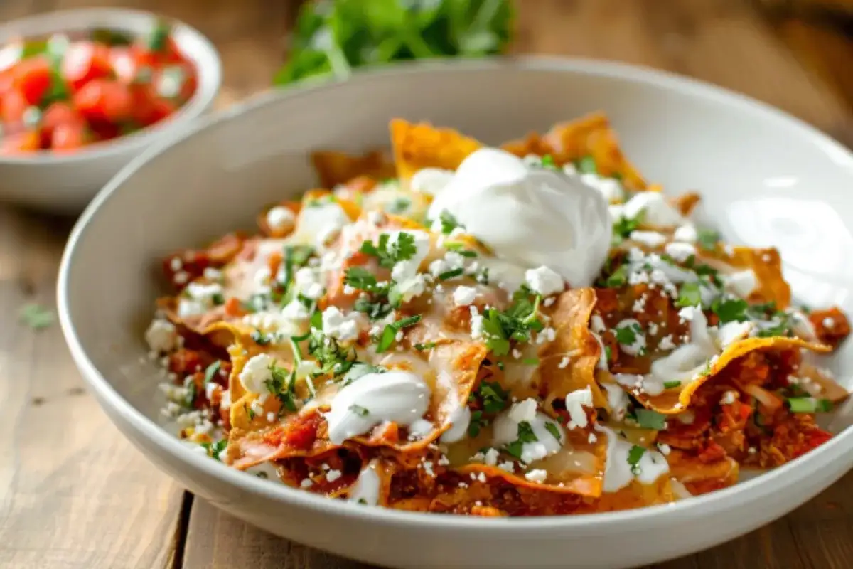 Celebrating chilaquiles recipe