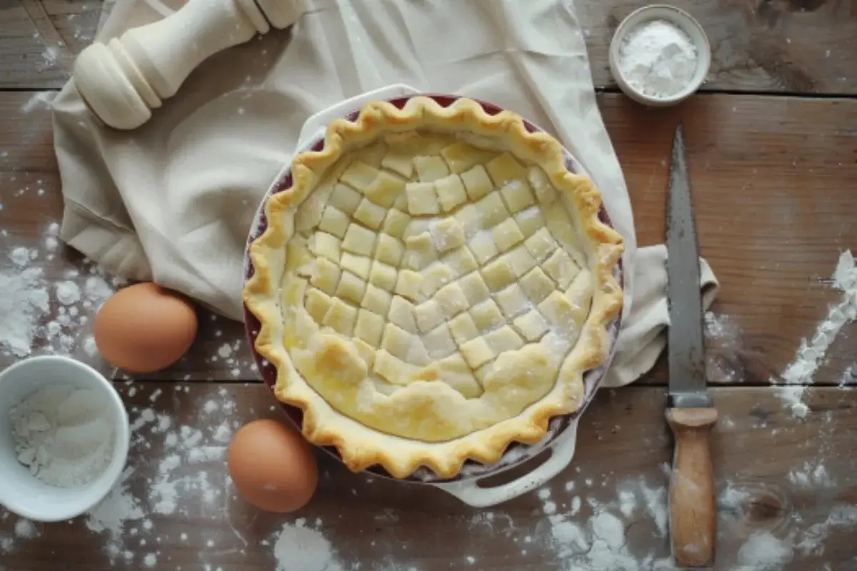 Difference between pie crust and puff pastry