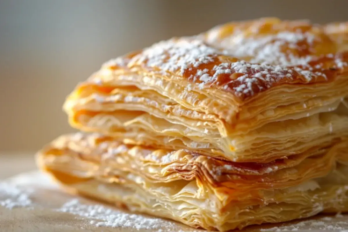 Do you bake puff pastry before filling