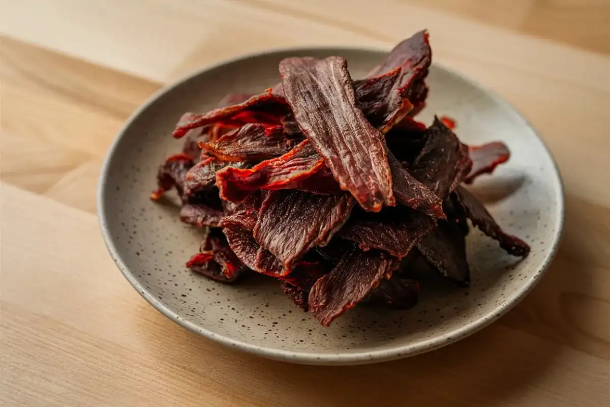 Shelf life of dehydrated jerky