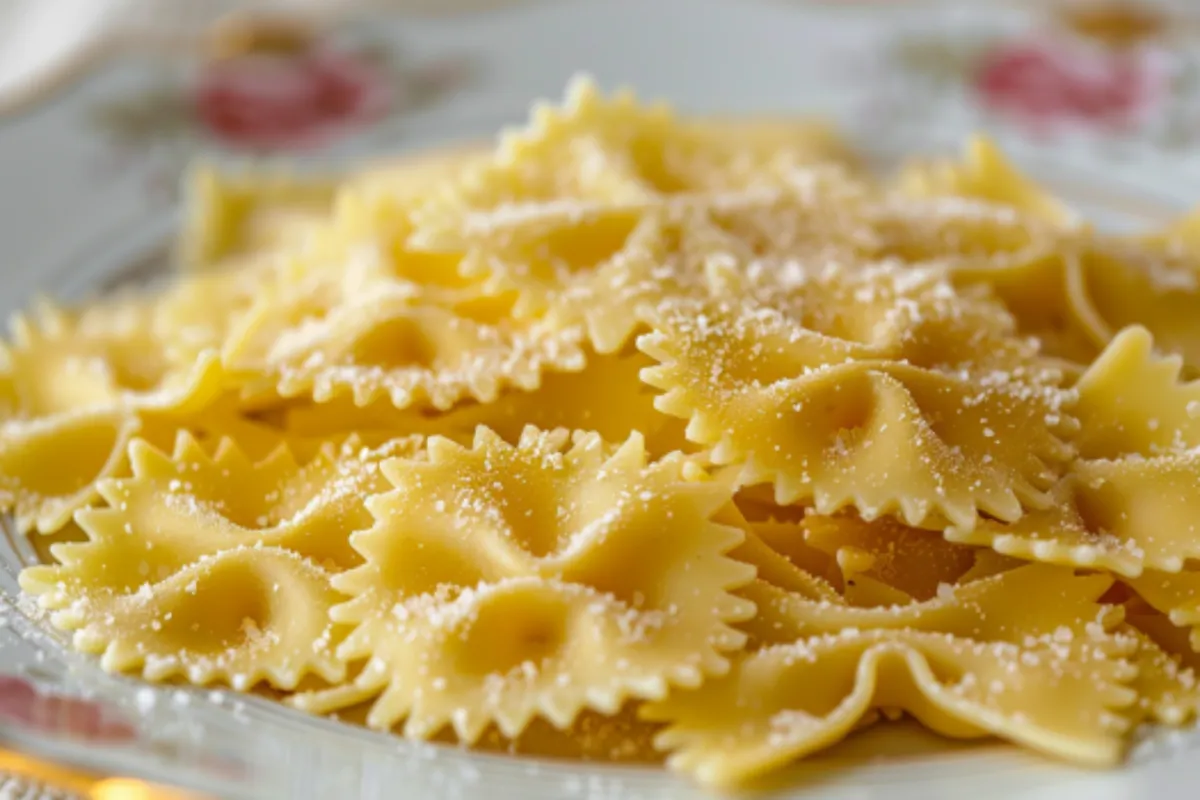 What do Italians use farfalle for