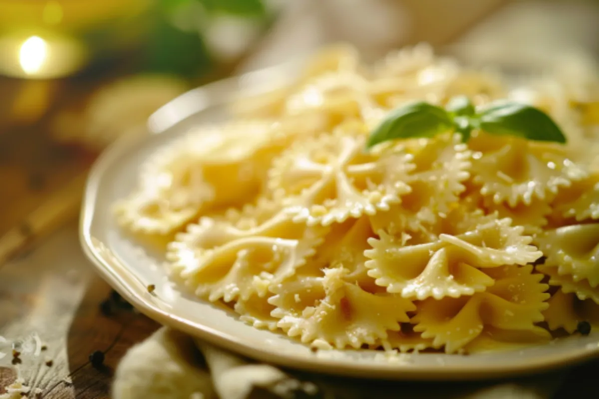 What do Italians use farfalle for