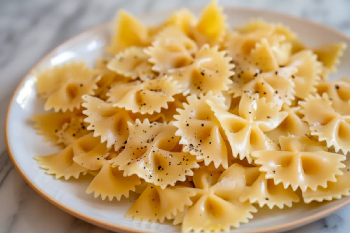 What do Italians use farfalle for