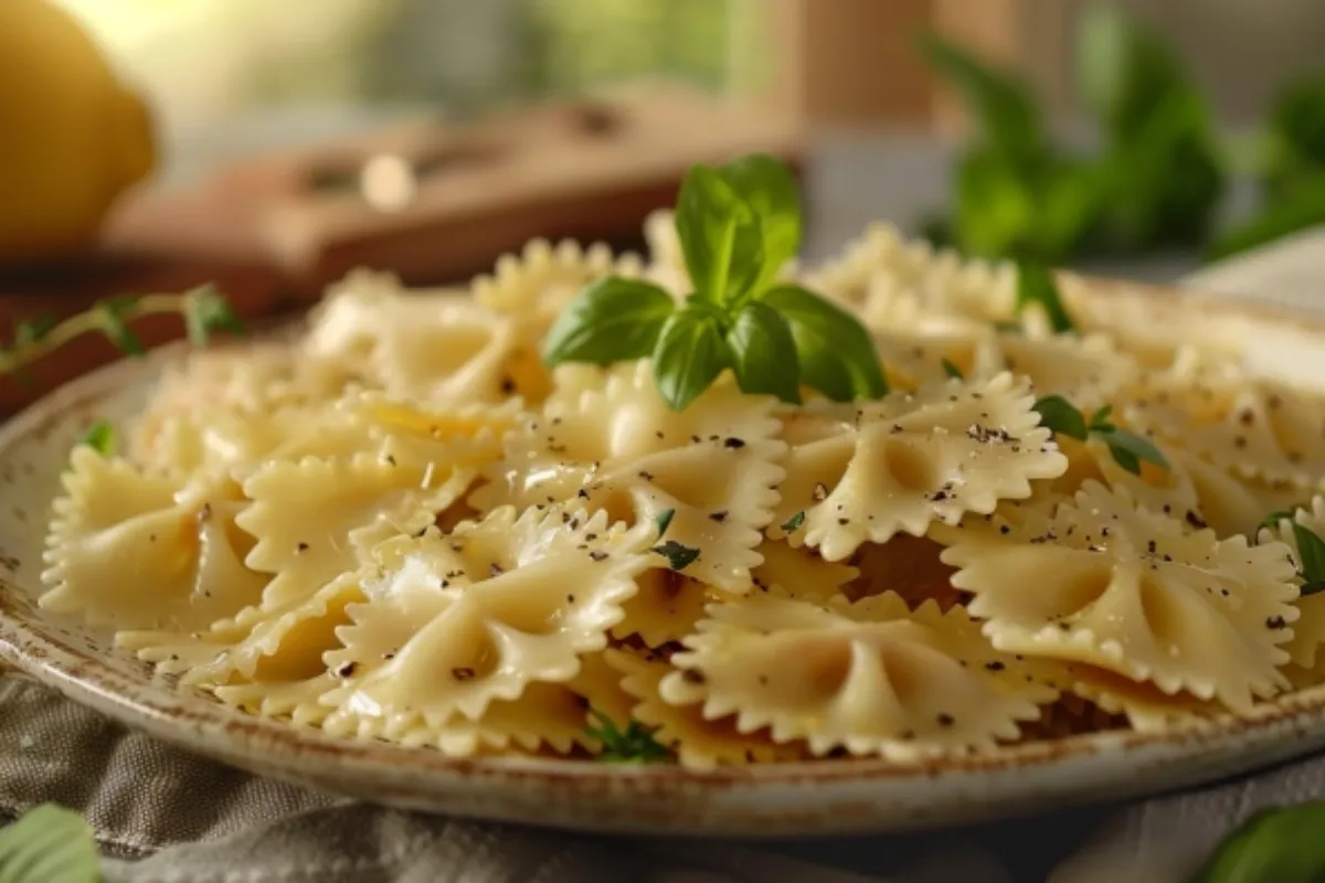 Italians use farfalle