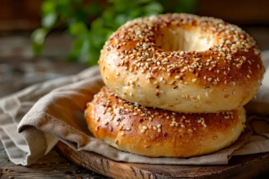 When to add toppings to sourdough bagels