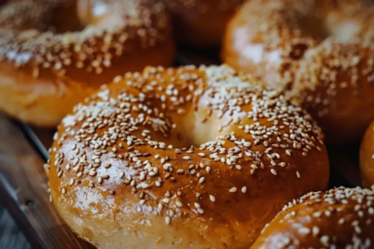 When to add toppings to sourdough bagels