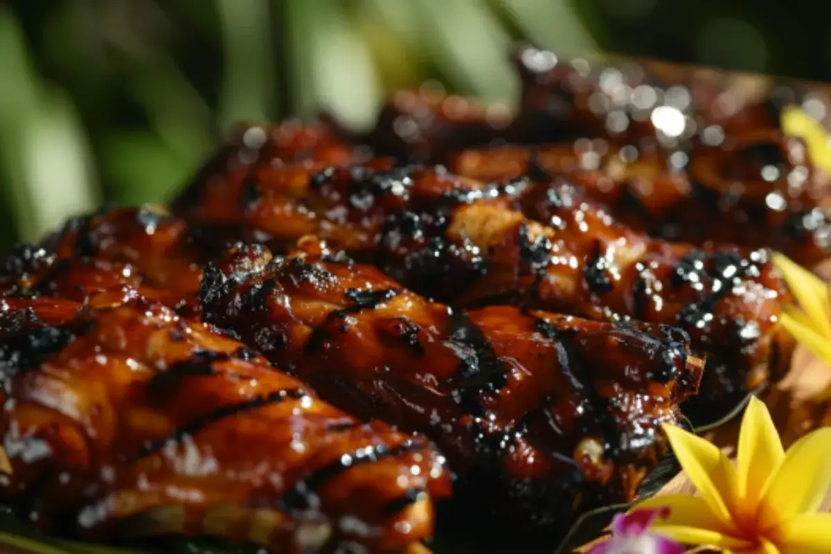 BWW Luau BBQ taste
