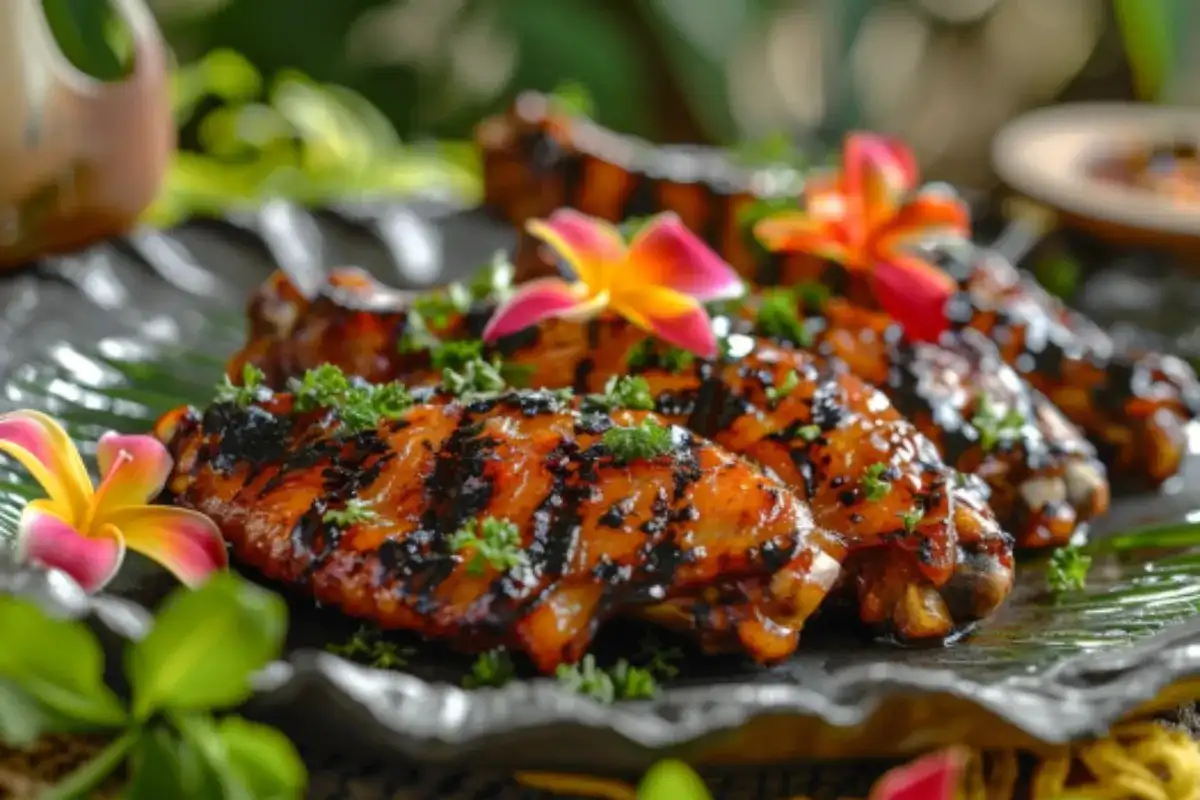 Luau BBQ Wings